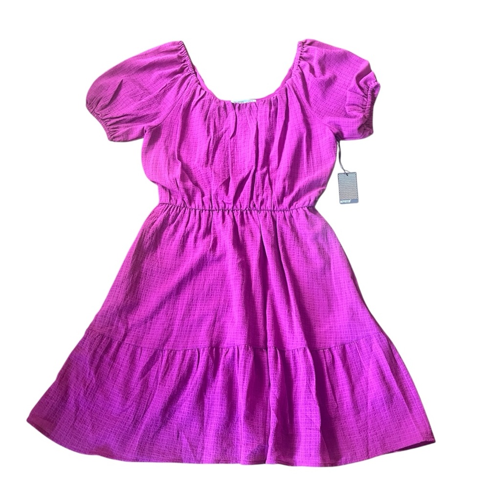 Charming Pinkish Purple Dress for Women
